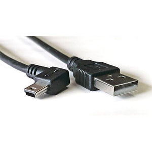 Works 22-101-03 USB Mini Left Angle Cable&#44; 60.5 in. Long
