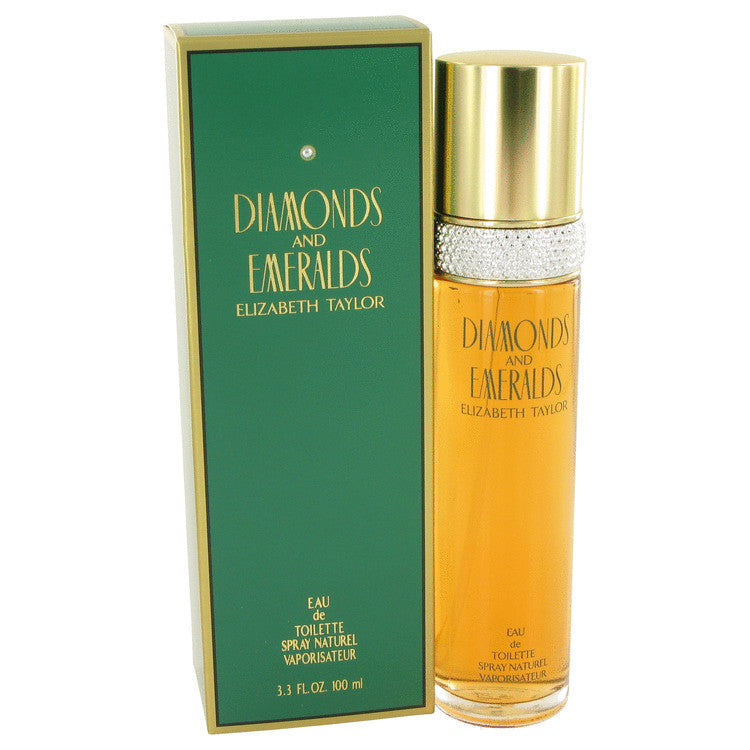 DIAMONDS & EMERALDS by Elizabeth Taylor Eau De Toilette Spray for Women