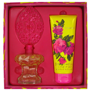 Betsey Johnson by Betsey Johnson Gift Set -- 3.4 oz Eau De Parfum Spray + 6.7 oz Shower Gel for Women
