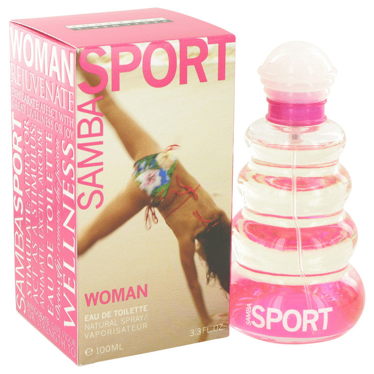 Samba Sport by Perfumers Workshop Eau De Toilette Spray 3.3 oz for Women