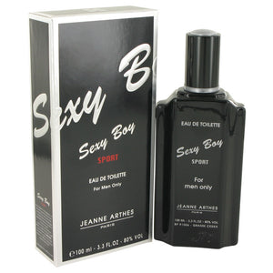 Sexy Boy Sport by Jeanne Arthes Eau De Toilette Spray 3.4 oz for Men