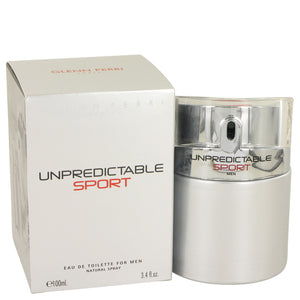Unpredictable Sport by Glenn Perri Eau De Toilette Spray 3.4 oz for Men