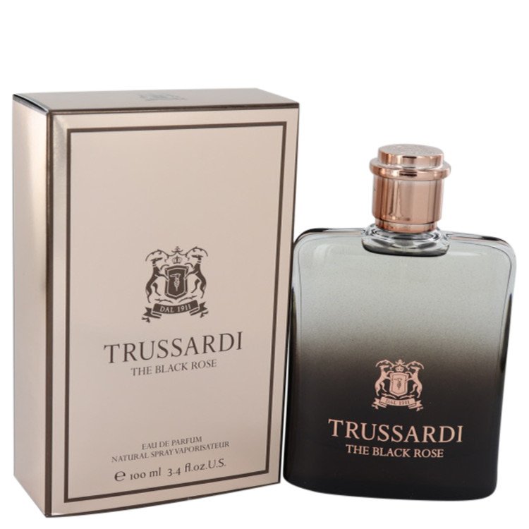 The Black Rose by Trussardi Eau De Parfum Spray (Unisex) 3.3 oz for Women