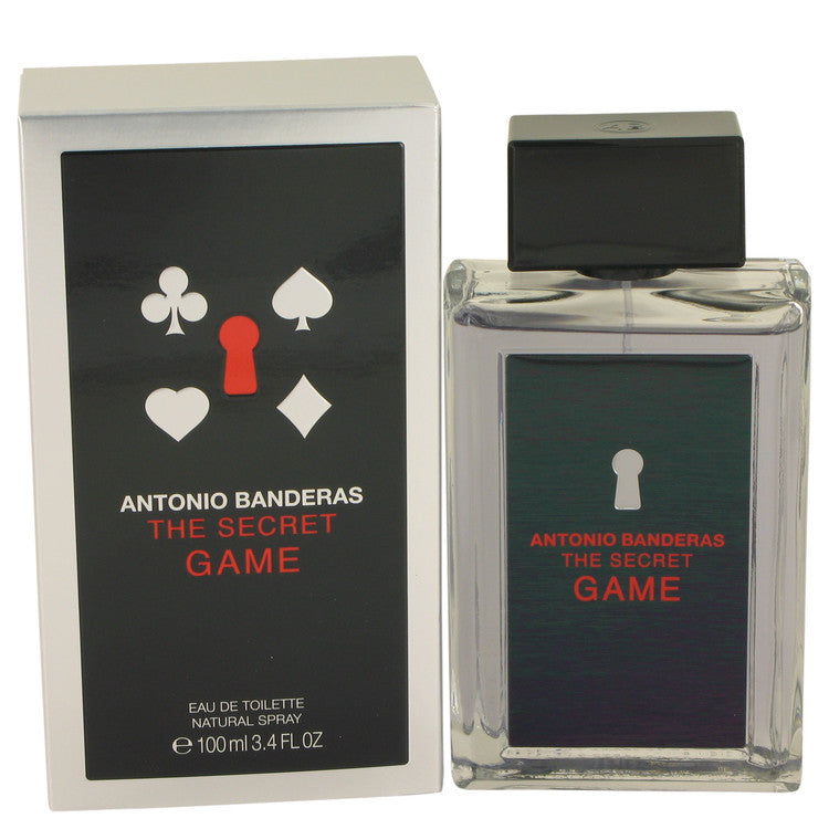 The Secret Game by Antonio Banderas Eau De Toilette Spray 3.4 oz for Men