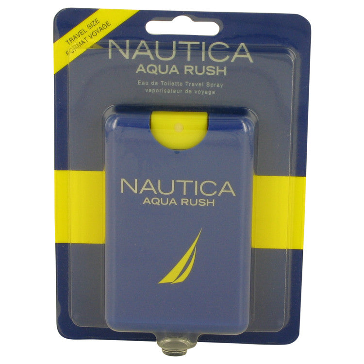 Nautica Aqua Rush by Nautica Eau De Toilette Travel Spray .67 oz for Men