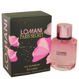 Lomani Paris Secret by Lomani Eau De Parfum Spray 3.3 oz for Women