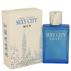 Sexy City Smart by Parfums Parisienne Eau De Toilette Spray 3.3 oz for Men