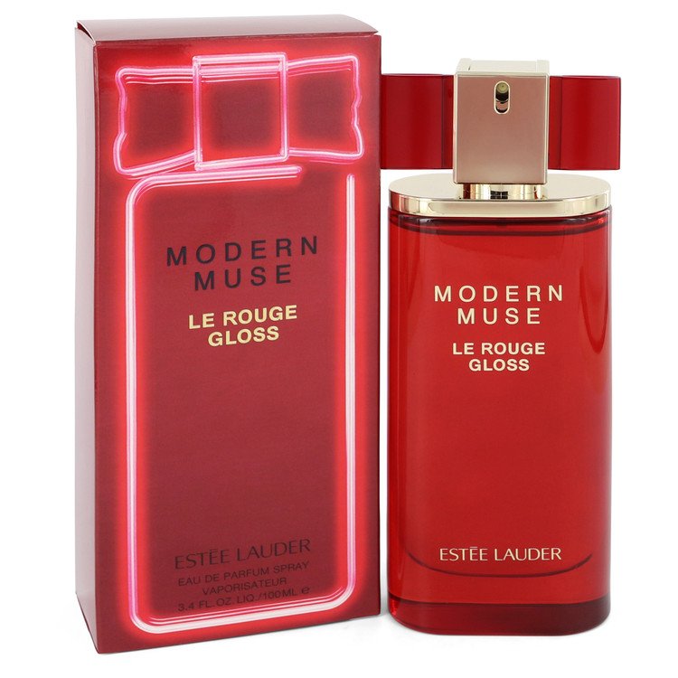 Modern Muse Le Rouge Gloss by Estee Lauder Eau De Parfum Spray 3.4 oz for Women