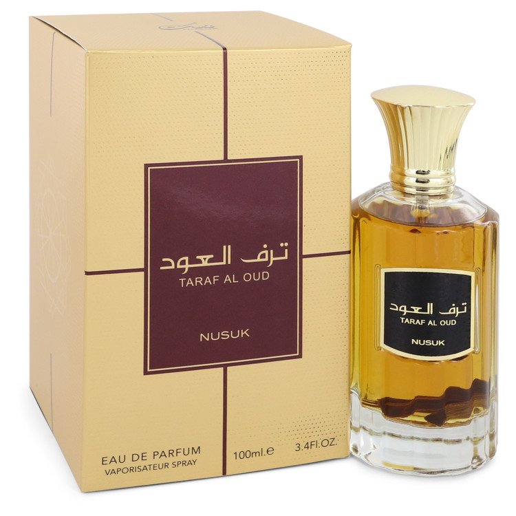 Taraf Al Oud by Nusuk Eau De Parfum Spray (Unisex) 3.4 oz for Men