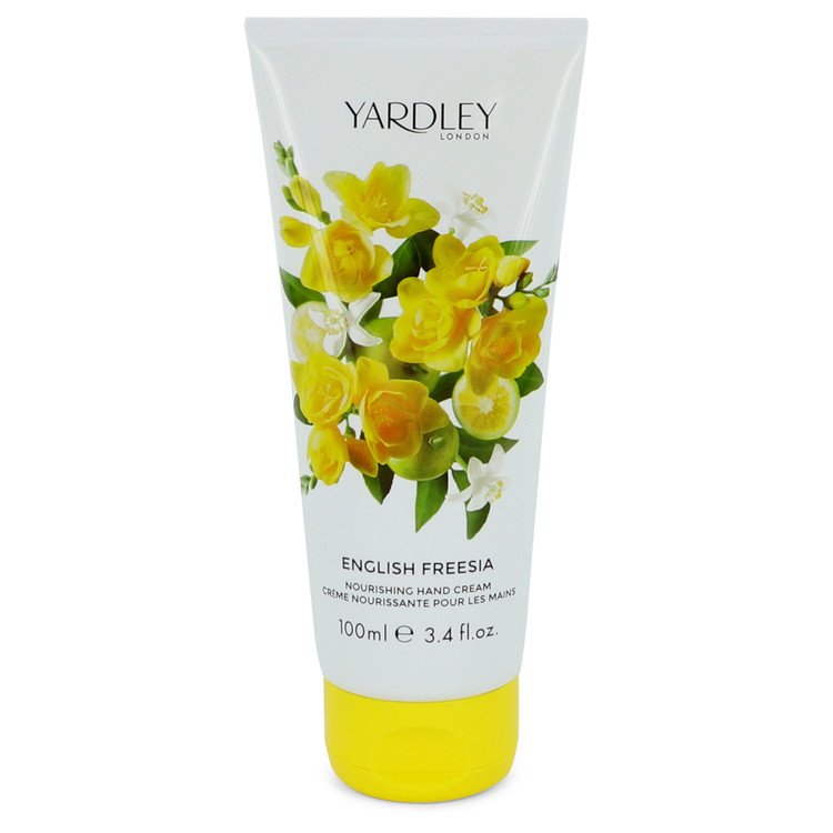 English Freesia by Yardley London Hand Cream 3.4 oz  for Women