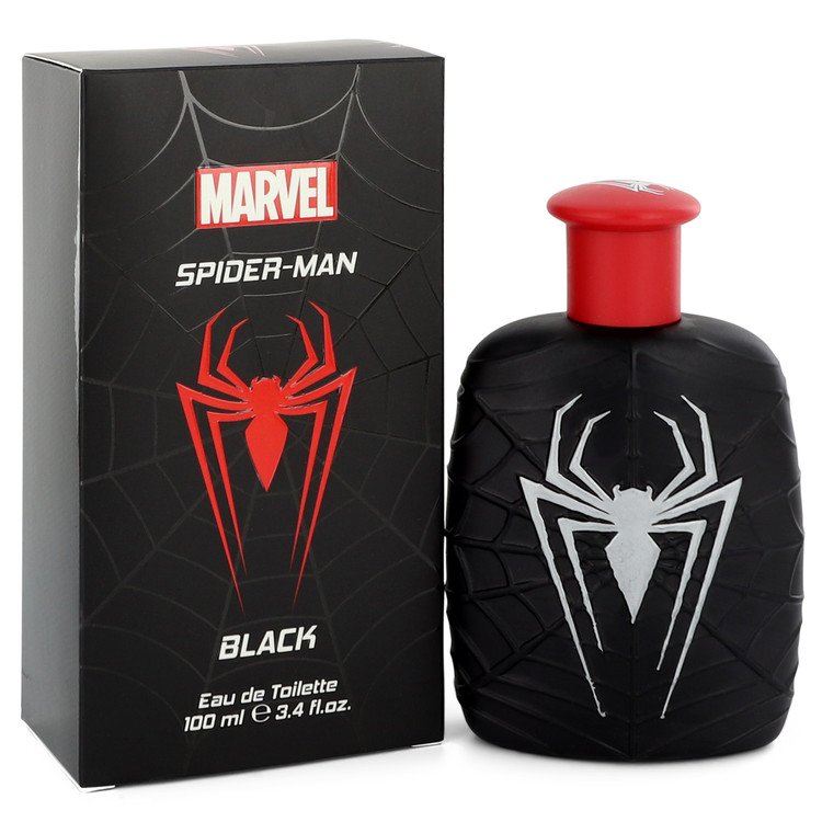 Spiderman Black by Marvel Eau De Toilette Spray 3.4 oz for Men