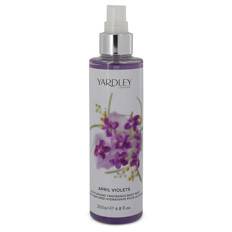 April Violets by Yardley London Body Mist (Tester) 6.8 oz  for Women