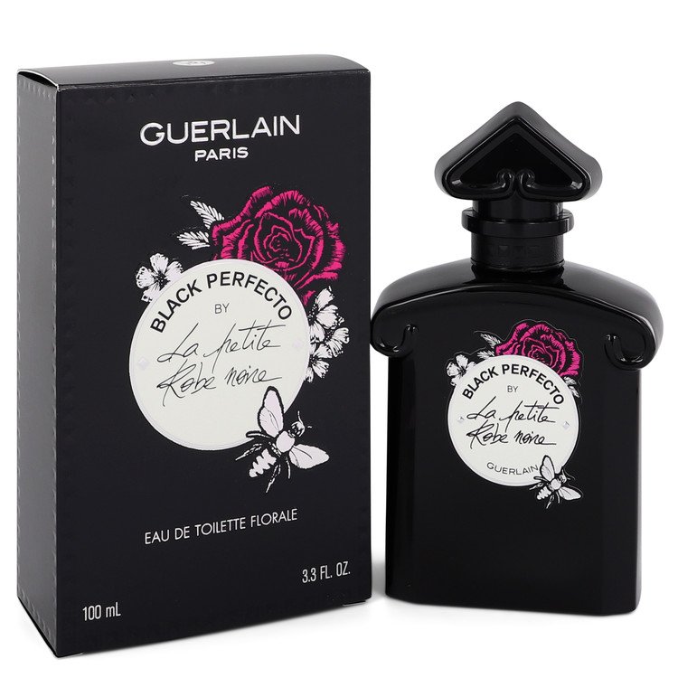 La Petite Robe Noire Black Perfecto by Guerlain Eau De Toilette Florale Spray 3.3 oz for Women