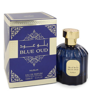 Nusuk Blue Oud by Nusuk Eau De Parfum Spray (Unisex) 3.4 oz for Women