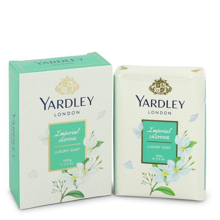 Yardley London Soaps by Yardley London Imperial Jasmin Luxury Soap 3.5 oz for Women