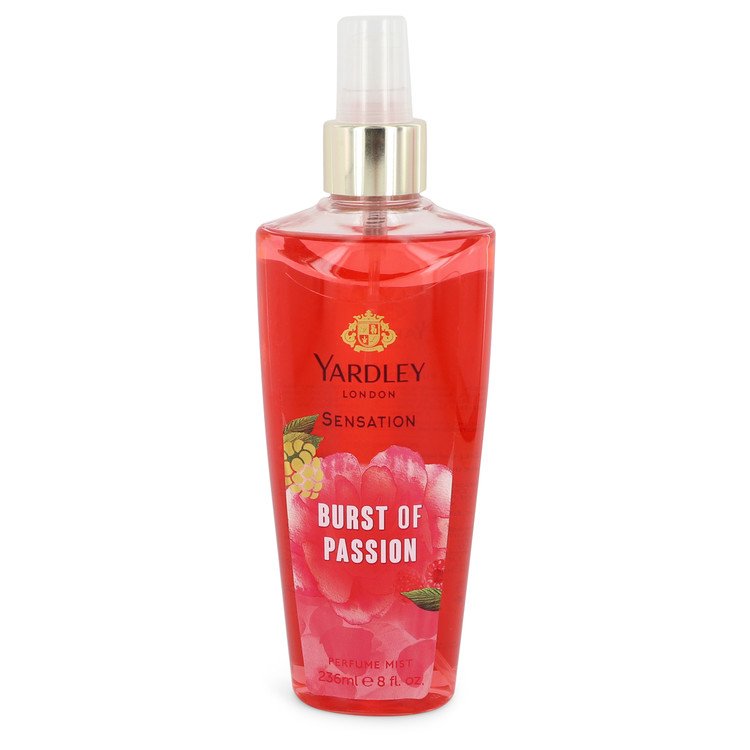 Yardley Burst Of Passion by Yardley London Perfume Mist 8 oz for Women