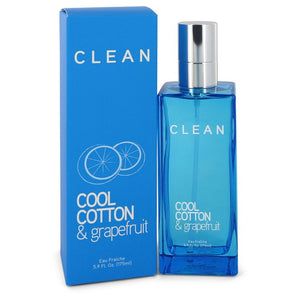 Clean Cool Cotton & Grapefruit by Clean Eau Fraiche Spray 5.9 oz for Women