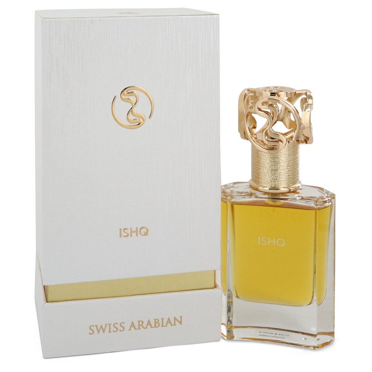 Swiss Arabian Ishq by Swiss Arabian Eau De Parfum Spray (Unisex) 1.7 oz for Women