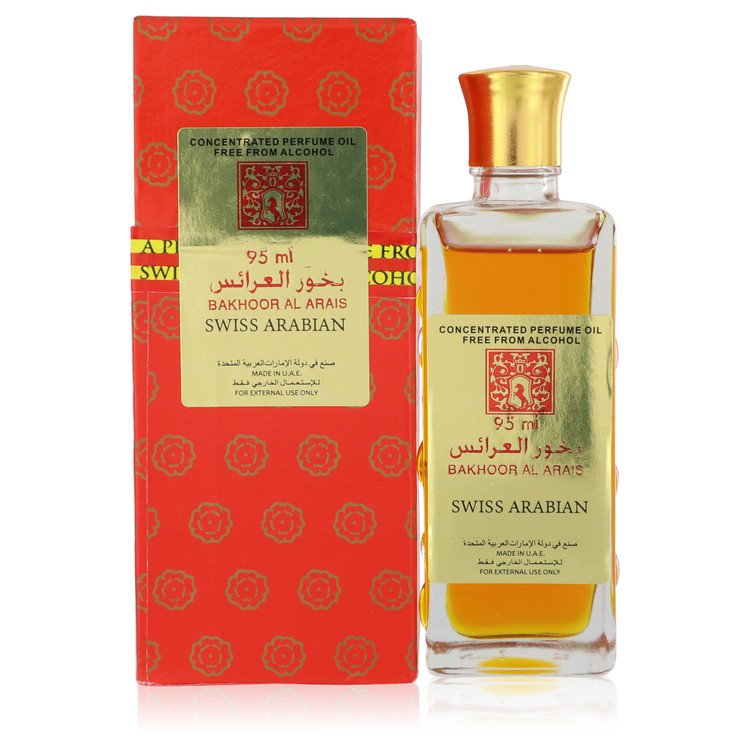 Swiss Arabian Al Arais by Swiss Arabian Concentrated Perfume Oil Free From Alcohol 3.21 oz for Women