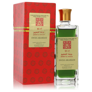 Swiss Arabian Jannet El Naeem by Swiss Arabian Concentrated Perfume Oil Free From Alcohol 3.21 oz for Women