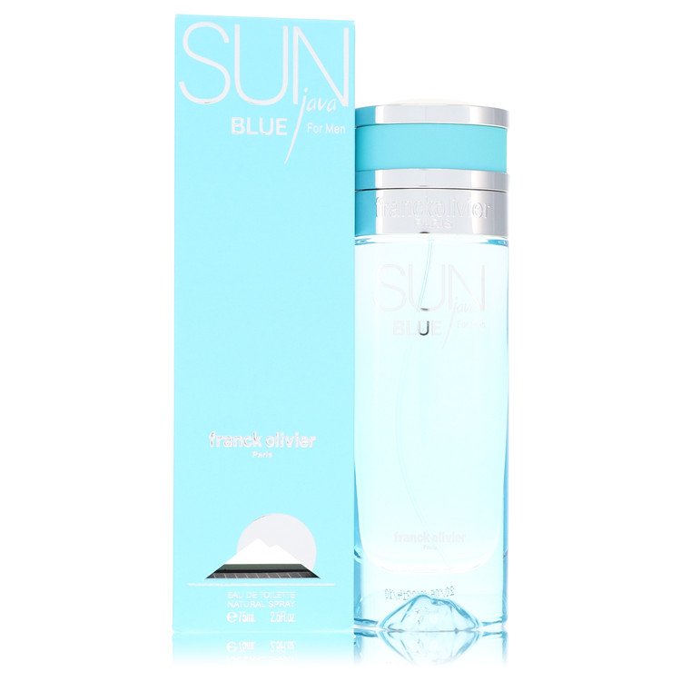 Sun Java Blue by Franck Olivier Eau De Toilette Spray 2.5 oz for Men