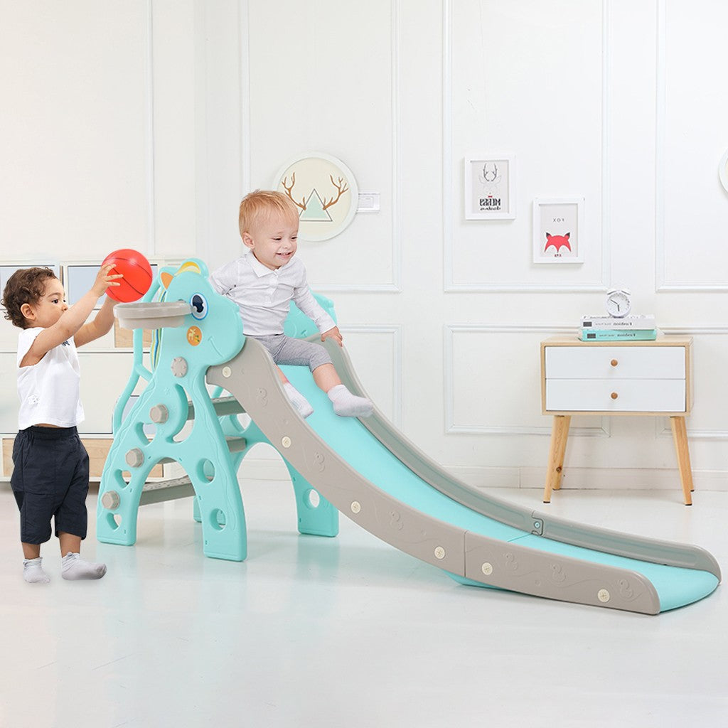 Children Slide Basketball Frame, Climbing Stairs,Unisex,Indoor And Outdoor Use