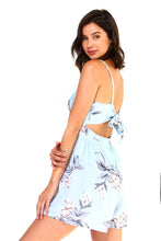 Load image into Gallery viewer, Women&#39;s Floral Cut-Out Sleeveless Romper
