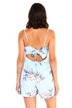 Load image into Gallery viewer, Women&#39;s Floral Cut-Out Sleeveless Romper