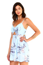 Load image into Gallery viewer, Women&#39;s Floral Cut-Out Sleeveless Romper