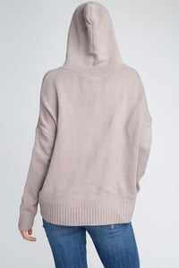 Women's Knit Pullover Hooded Swear