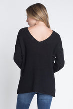 Load image into Gallery viewer, Women&#39;s Casual Loose Fit V-Neck Sweater