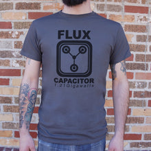 Load image into Gallery viewer, Flux Capacitor 1.21 Gigawatts T-Shirt (Mens)