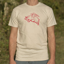 Load image into Gallery viewer, Flying Pig T-Shirt (Mens)