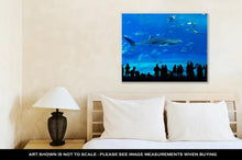 Load image into Gallery viewer, Gallery Wrapped Canvas, Atlantwhale Shark In Okinawchuraumi Aquarium