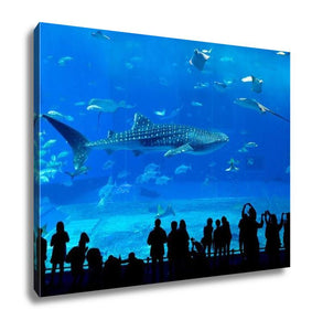 Gallery Wrapped Canvas, Atlantwhale Shark In Okinawchuraumi Aquarium