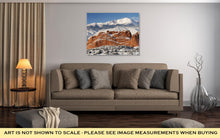 Load image into Gallery viewer, Gallery Wrapped Canvas, Pikes Peak And The Gardern Of The Gods