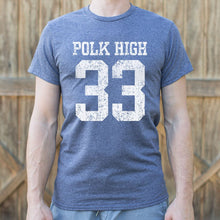 Load image into Gallery viewer, Polk High Number 33 Football T-Shirt (Mens)