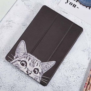 Lovely Cartoon Rabbit Pig Tablet Cover Stand Shell Auto Sleep/Wake Up For iPad Mini 5 Case Cute Cat Dog 2019 For ipad mini 5