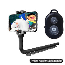 Load image into Gallery viewer, Multi Function mobile phone holder Foldable Smart Caterpillar Phone Stand Suction Bracket Car Phone holder Desktop Wall Support