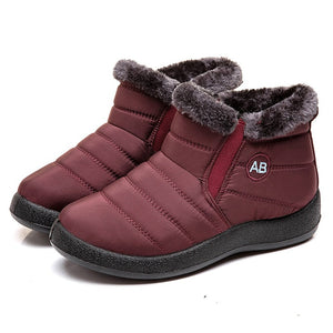 Women Boots 2019 New Waterproof Snow Boots For Winter Shoes Women Casual Lightweight Ankle Botas Mujer Warm Winter Boots Female
