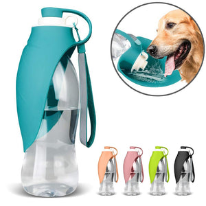 Pet Dog Water Bottle Portable Travel Puppy Cat Drinking Water Feeder Outdoor Pet Water Dispenser Feeder For Small Large Dogs
