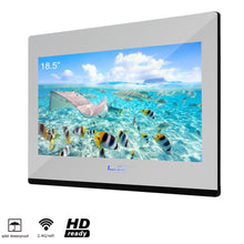 Load image into Gallery viewer, Souria 19&quot; Bathroom Waterproof Smart Mirror Hidden LED TV Magic Glass Built in Wall Television SPA