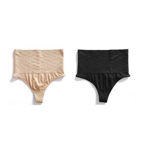 Women Waist Trainer Tummy Body Shaper High Waist Shapewear Slimming Control Panties Thong G-string Butt Lifter Seamless Panties