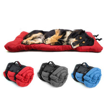 Load image into Gallery viewer, Waterproof Dog Bed Outdoor Portable Mat Multifunction Pet Dog Puppy Beds Kennel For Small Medium Dogs