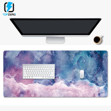 Load image into Gallery viewer, XXL 800*300mm Marble Large Size Gaming Mouse Pad Anti-slip Natural Rubber PC Computer Gamer Mousepad Desk Mat for CS GO LOL Dota