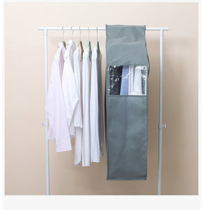 Wardrobe Storage Dust Bag Three-dimensional Hanging Dormitory Clothes Coat Sets Clothing Cover Transparent Widening Thickening
