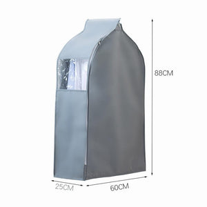 Wardrobe Storage Dust Bag Three-dimensional Hanging Dormitory Clothes Coat Sets Clothing Cover Transparent Widening Thickening