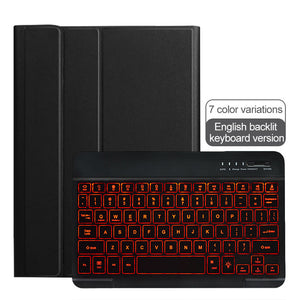 SM-T510 SM-T515 Bluetooth Keyboard Magnetic For Samsung Galaxy Tab A 10.1 2019 Tablet Backlit Wireless Keyboard Protective Case