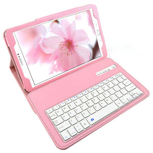 Wireless Bluetooth Keyboard Case For Samsung Galaxy Tab A 10.1 T580 T585 10.1"tablet For Samsung Galaxy 10.1 W keyboard sticker