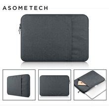 Load image into Gallery viewer, Unisex Canvas Laptop Sleeve Notebook Bag Pouch Case For Macbook Air Retina Pro 13.3 15.4 Anti Scratches Liner Sleeve Laptop Bags